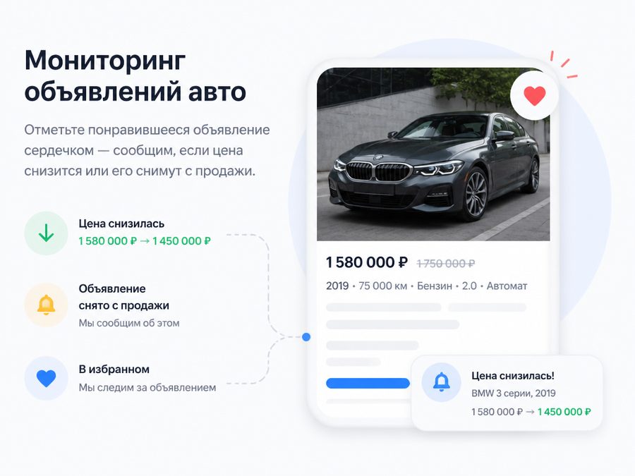 Избранное с отслеживанием цены
